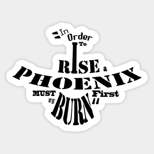 A Phoenix Sticker